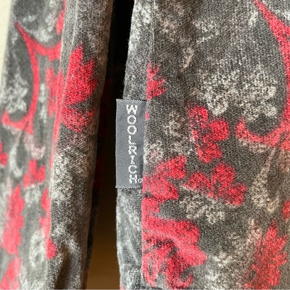 Woolrich Women’s Floral Button Down Long Sleeve 100% Cotton Blouse - Picture 2 of 14